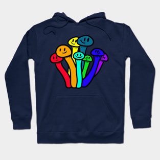 rainbow mushroom Hoodie